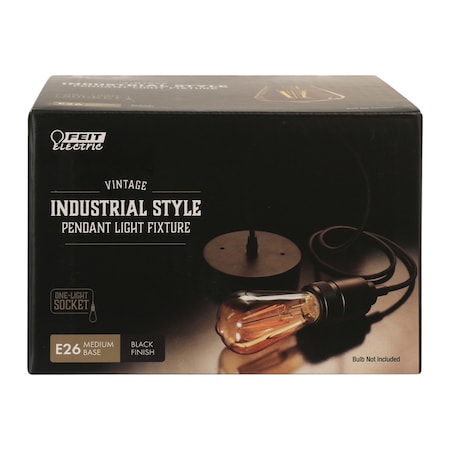 Feit Electric Feit Bronze Black 1 lights Pendant Light PN/BLK